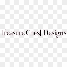 Treasure Chest Designs - Calligraphy, HD Png Download - embroidery designs png