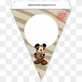 Mickey Safari, HD Png Download - mickey mouse 3d png