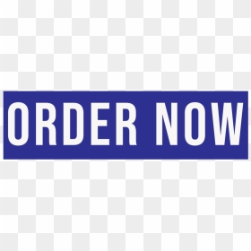 Order Now - Electric Blue, HD Png Download - now png