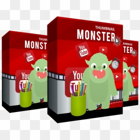 Thumbnail Monster, HD Png Download - youtube thumbnail png