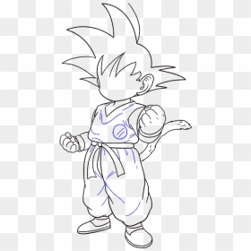 Thumb Image - Goku Drawing, HD Png Download - black kid png