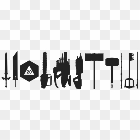 Weapons Vector Png, Transparent Png - geek png