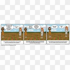 Pre Historic Farming Cartoon, HD Png Download - feelsbadman.png