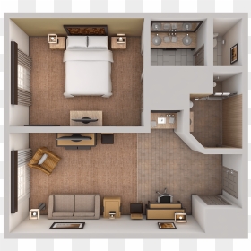 3d Floor Plan Top View, HD Png Download - embassy suites logo png
