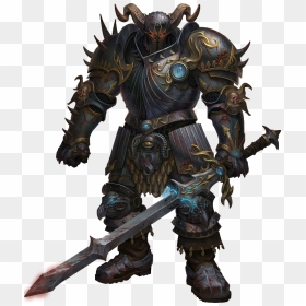 Thumb Image - Warhammer Age Of Reckoning Chaos Warrior, HD Png Download - warhammer png