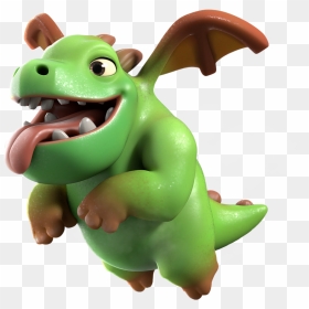 Baby Dragon Png - Clash Royale Inferno Dragon, Transparent Png - baby dragon png