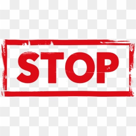 Stop Stamp Psd - Safety Stamp, HD Png Download - stop.png