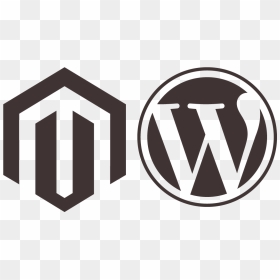 Wordpress Vs Magento - Vector Wordpress Logo Png, Transparent Png - wordpress icon png