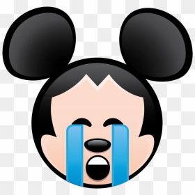 Mq Sad Tears Mickey Mickeymouse Mickey Mouse Sad Png - Disney Emoji Blitz Retro Minnie, Transparent Png - mickey mouse 3d png