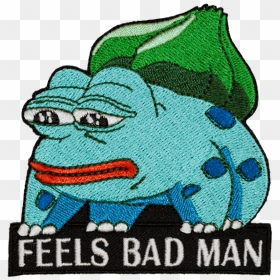 Feels Bad Man-haalarimerkki - Cartoon, HD Png Download - feelsbadman.png