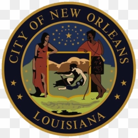 Seal Of New Orleans, Louisiana - Coronavirus In New Orleans, HD Png Download - new orleans png