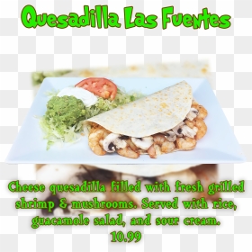 Dish , Png Download - Taco, Transparent Png - quesadillas png