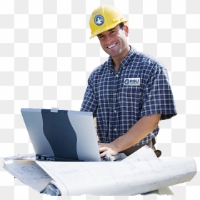 Rsu Man Alone - Construction, HD Png Download - contractor png