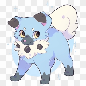 Image - Shiny Rockruff Fan Art, HD Png Download - rockruff png