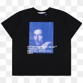 Off-white C/o Virgil Abloh Bernini S/s Over Tee - Tee Off White Casual Business, HD Png Download - off white png