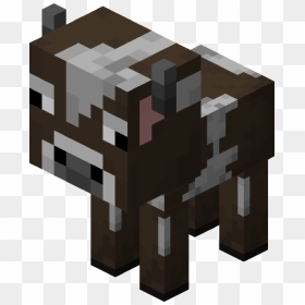 New Texture - Minecraft Cow No Background, HD Png Download - minecraft cow png