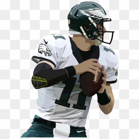 Illustration Of Nfl Player Carson Wentz Of The Philadelphia - Carson Wentz Png, Transparent Png - carson wentz png