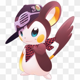 #pokemon #emolga #punk #freetoedit - Pokemon Gangster, HD Png Download - emolga png