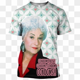 3d Dorothy Zbornak In The Golden Girls Tshirt - Horse Mustang T Shirt, HD Png Download - golden girls png