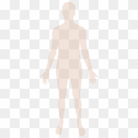 Human Body Silhouette Svg, HD Png Download - full body png