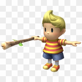 Download Zip Archive - Lucas Smash Bros Stick, HD Png Download - lucas png