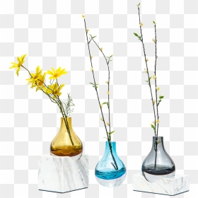 Houseplant, HD Png Download - modern flower vase png