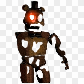 I Made An Broken Nightmare Freddy All By Myself - Fnaf 4 Broken Nightmare Freddy, HD Png Download - nightmare freddy png