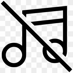 Music Off - Music Off Vector Png, Transparent Png - off white png