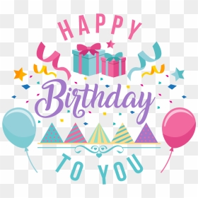 Happy Birthday Png Images - Happy Birthday Wishes Poster, Transparent Png - happy birthdaypng