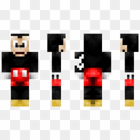 Mickey Skin Minecraft, HD Png Download - mickey mouse 3d png