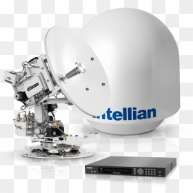 Intellian Antenna, HD Png Download - dish antenna png