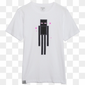 Minecraft T Shirt Enderman, HD Png Download - minecraft enderman png