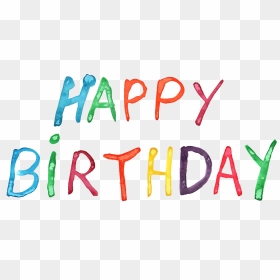 Happy Birthday Png Transparent, Png Download - happy birthdaypng