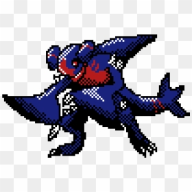 Garchomp Gen 1 Sprite, HD Png Download - garchomp png