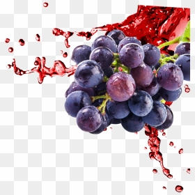 Red Grape Liqui Fruit - Grape Juice Splash Png, Transparent Png - fruit juice splash png