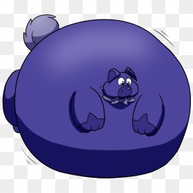 Berry Blue Rockruff, P3 - Blueberry Inflation Male Drawing, HD Png Download - rockruff png