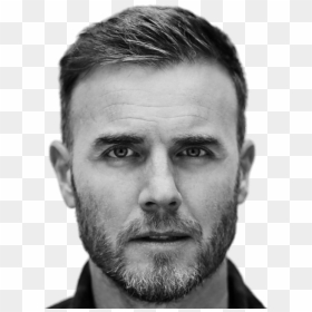 Gary Barlow Black And White Clip Arts - Gary Barlow 2017 Haircut, HD Png Download - gary png