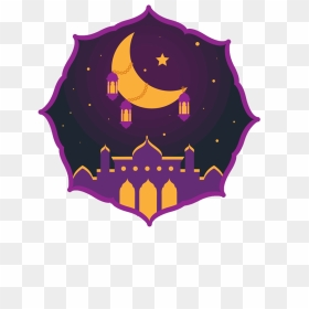 Bakra Eid Vectors Png - Ramadan Background Purple, Transparent Png - bakra png