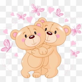 Valentines Teddy Bear Png - Cute Bear Picture Cartoon, Transparent Png - valentines teddy bear png