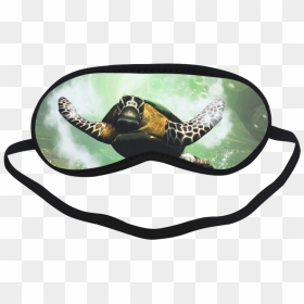 Sleeping Mask Transparent Pink - Sleeping Eye Mask Design Clipart Transparent, HD Png Download - cute turtle png