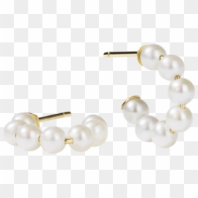 Earrings, HD Png Download - hoop earrings png