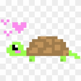 Cute Turtle Love - Easy Pixel Art Animal Crossing, HD Png Download - cute turtle png