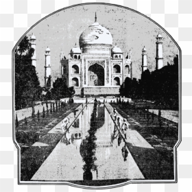 Photography - تاج محل قديم, HD Png Download - taj mahal vector png