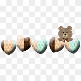 Papers And Borders Lovely Bears Clip Art - Transparent Teddy Bear Border, HD Png Download - invitation card border png