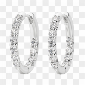 Earrings, HD Png Download - hoop earrings png
