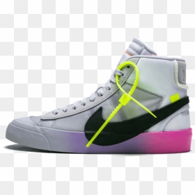 Off White Nike Blazers, HD Png Download - off white png