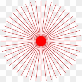 Angle,symmetry,area - Circle, HD Png Download - sun rays clipart png