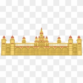 Amba Vilas Palace, HD Png Download - taj mahal vector png
