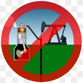 No Fossil Fuels Clipart - Not Burning Fossil Fuels, HD Png Download - fossil png
