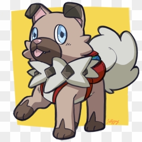 Cartoon, HD Png Download - rockruff png